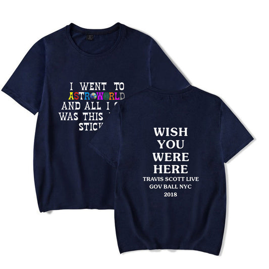 WISH YOU WERE HERE Casual T-Shirt