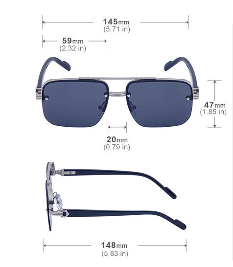 European Square Sunglasses