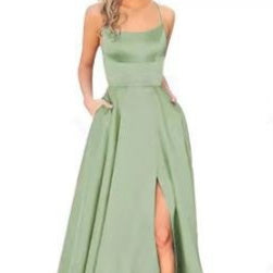 Long Slimming And Shoulder leg-out Classy Dress