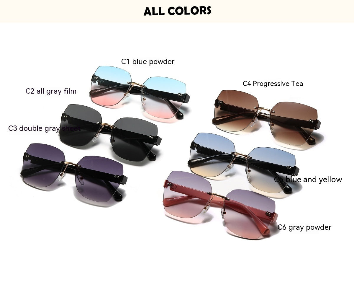 Diamond Cut Edge Sunglasses For Women